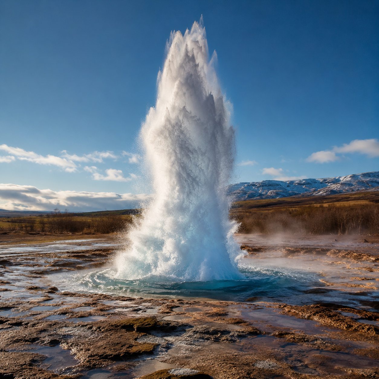 Strokkur Geysir erupting