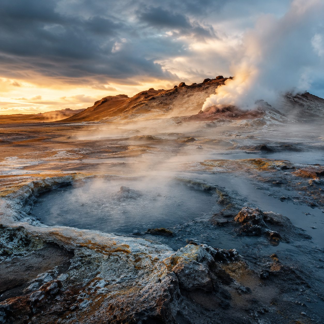Gunnuhver Hot Springs